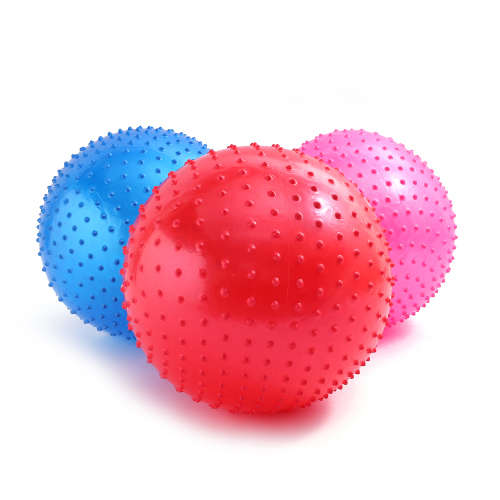 Factory Direct Massage Fitness Yoga Ball Fitness Massage Ball Sports Elastic Ball Safety Thickening Explosion-Proof 