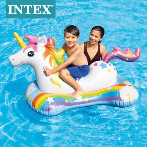 intex57552 summer inflatable rides inflatable toys float water children‘s mount wholesale spot