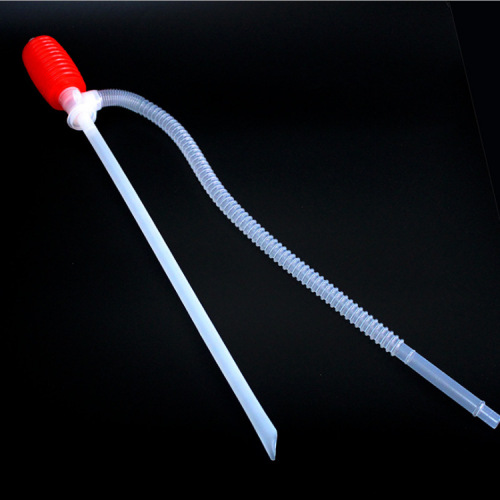 Plastic Oil Extractor Customized Manual Hand Pinch Suction Tube Plastic Length Oil Extractor