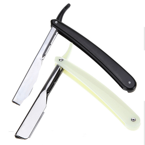 old shaving knife holder haircut folding manual shaving knife shaving face trimming eyebrow facial cleaning