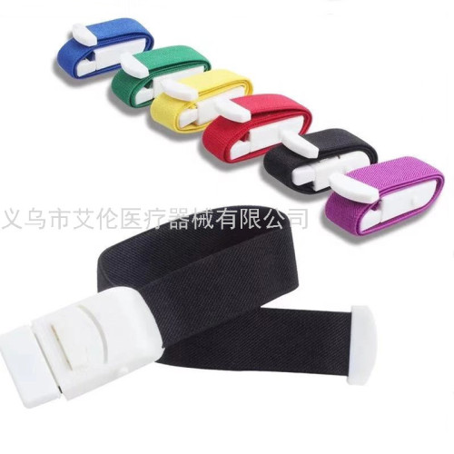 Tourniquet Foreign Trade ABS Card Buckle Elastic Tourniquet Outdoor Sports First Aid