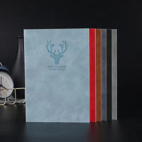 a deer has your notepad soft surface skin feeling leather pu diary spot wholesale customizable logo