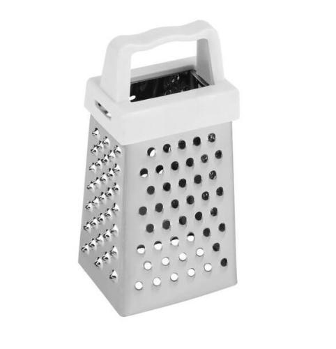 Stainless Steel Grater Mini Four-Sided Grater Multi-Function Vegetable Cutter Vertical Grater