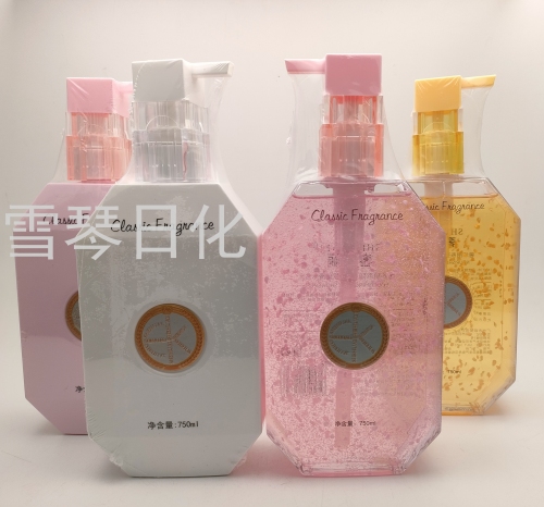 500ml ouzishang upgraded ck luxury gorgeous nourishing silky bath lotion anti-dandruff shampoo care moisturizing cream