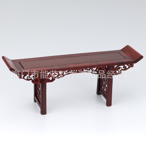 Red Acid Branch Strip Red Acid Branch Miniature Furniture Model Rosewood Decoration Ming-Qing Period Rosewood Crafts