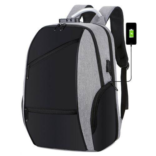 backpack usb rechargeable backpack computer bag business commuter password lock backpack college student schoolbag
