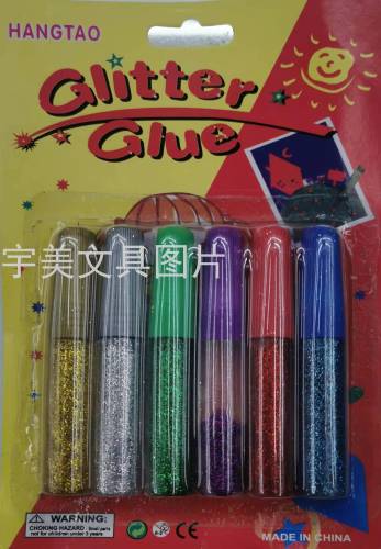 glitter glue art glue gold powder glue