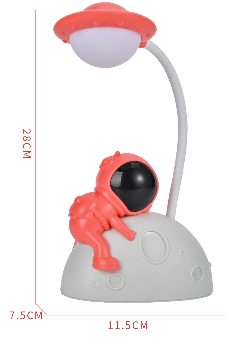 厂家直销创意登月宇航员USB充电台灯桌面创意小台灯小夜灯详情8