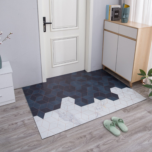 new nordic style leather scrub door mat floor mat entrance mat decompression can be cut at random wholesale custom