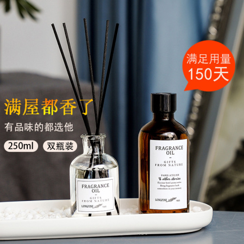 Aromatherapy Essential Oil Long-Lasting Incense Decoration in Bedroom Rattan Fire-Free Household Air Freshener Sandalwood Toilet Perfume 