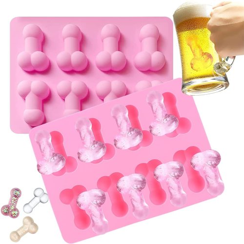 8 even ding ding mold silicone mold ice cream jelly pudding soap cake mold baking tools