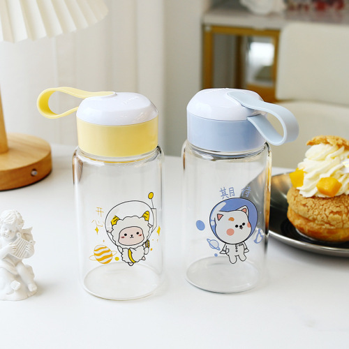 cute cartoon cup summer new children‘s glass small mini kindergarten children‘s cup one-piece delivery
