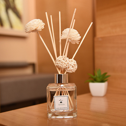 2021 new fire-free rattan aromatherapy glass transparent rattan ball volatile rose aromatherapy car perfume one-piece delivery