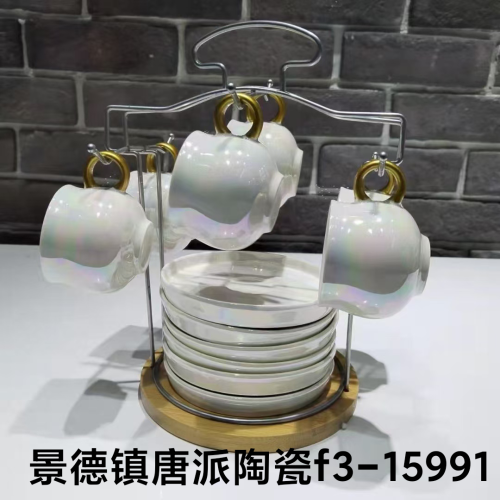 european-style coffee set ceramic coffee set milk cup fruit tea cup gift cup ceramic cup ceramic plate water cup single cup