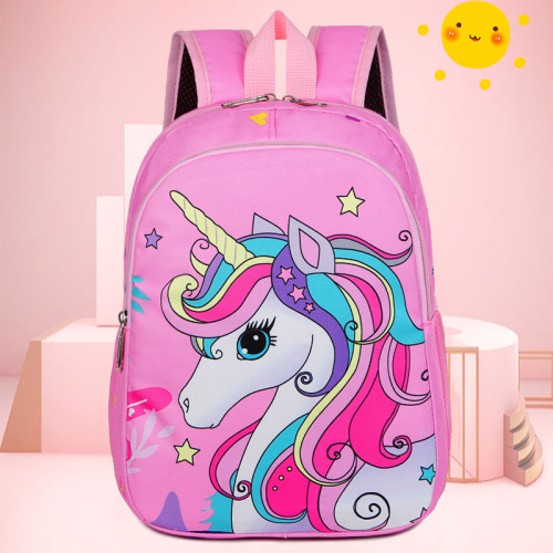Children‘s Backpack Cartoon Printing Student Schoolbag Large Capacity Backpack Kindergarten Schoolbag 