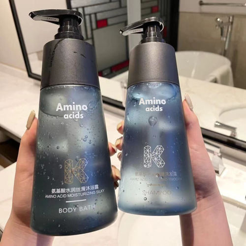 xiaohongshu same amino acid shampoo scrub perfume shower gel silicone oil-free moisturizing bath lotion lasting fragrance