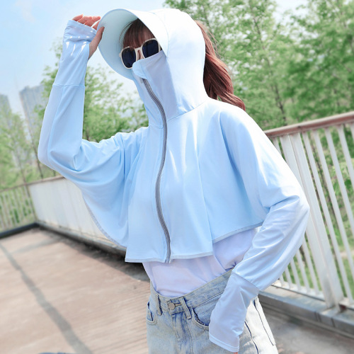 new sun protection clothing women‘s summer riding sun protection breathable sun protection shirt driving sun protection shawl sun protection clothing