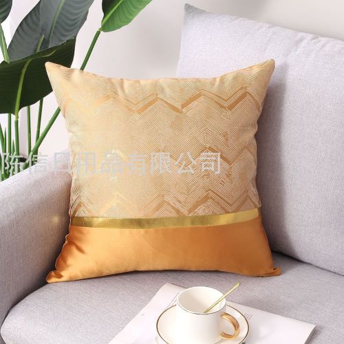 light luxury pillowcase model room cushion nap pillow sofa cushion large backrest living room waist pillow car pillow