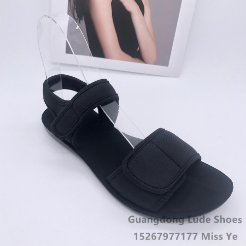 summer new women‘s sandals comfortable sandals velcro fashion guangzhou women‘s shoes craft shoes flat sandals women