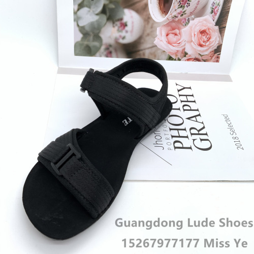 new summer sandals women‘s handcraft shoes guangzhou women‘s shoes simple casual comfortable versatile velcro sandals women‘s