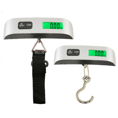 foreign trade new 50kg portable luggage scale electronic portable scale handheld express travel scale fishing scale hook scale