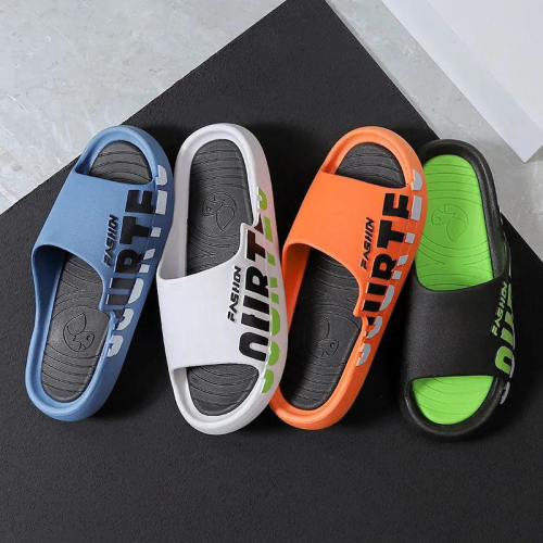 slippers for boys new summer outdoor wear deodorant outdoor couple trend contrast color home slippers men‘s couple slippers