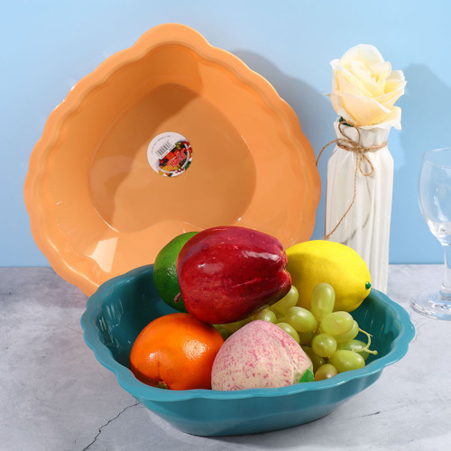 european household plastic fruit plate snack plate creative heart-shaped fruit plate simple air-dried fruit plate spot