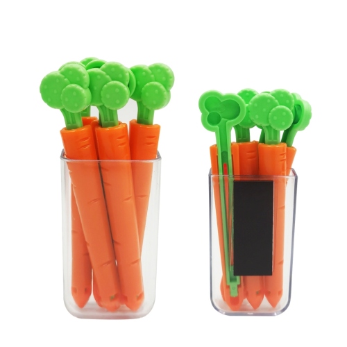 carrot snack sealing clip moisture-proof fresh-keeping clip kitchen grocery bag sealing clip sealer creative refrigerator sticker