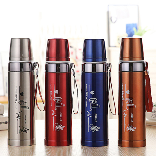 750ml Armor Bullet 304 Stainless Steel Vacuum Cup Vacuum Advertising Cup Outdoor Sports Cup
