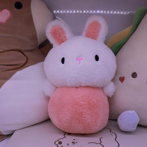 2022 new online popular rabbit fur rabbit plush doll soft and comfortable birthday gift decoration