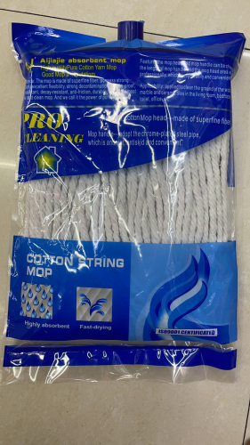 Factory Direct Wholesale White Cotton Mop Household Mop