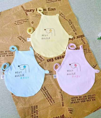 baby apron cotton spring and summer thin baby belly protection newborn sleeping belly protection infant conjoined belly button protection