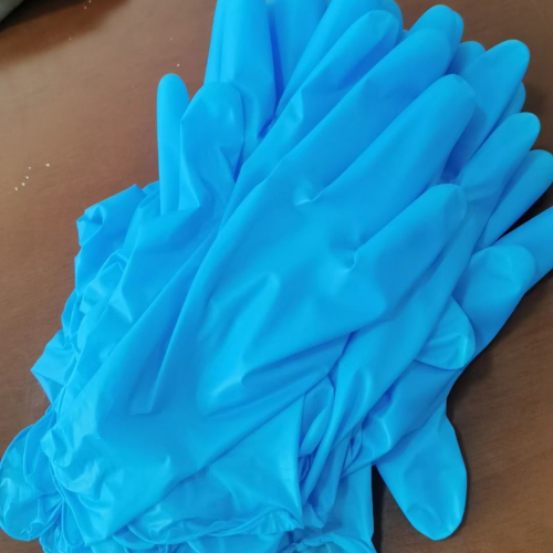 Disposable Composite Nitrile Gloves Blue