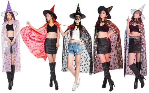 halloween cloak children‘s costume adult performance costume cloak black cloak costume girl cloak
