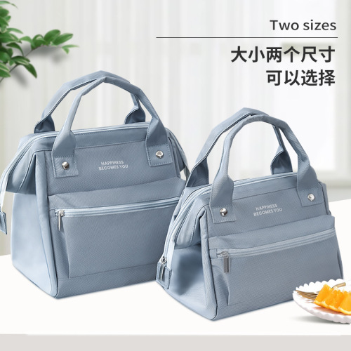 lunch bag lunch bag insulated lunch box bag large office worker portable lunch portable picnic bag waterproof oxford cloth