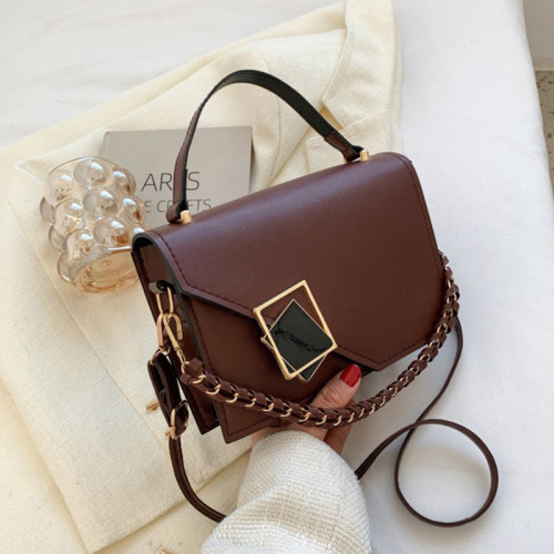 popular women‘s bag simple shoulder bag chain portable messenger bag