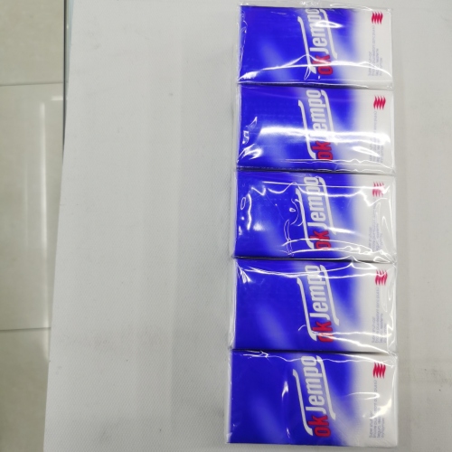 tissue napkin toilet paper blue 10 pieces 3 layers handkerchief tissue