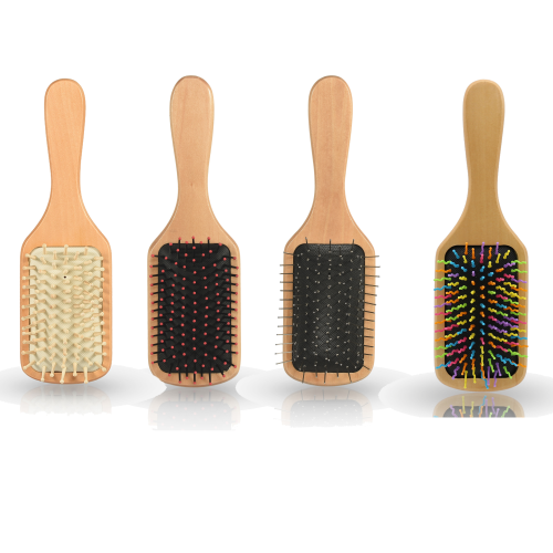 factory direct high quality lotus customized material color airbag air cushion head massage comb bamboo comb hair comb