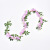 Artificial Wisteria Strings Iron Wire Rattan Vine Wedding Landscaping Home Decorative Flower Vine the simulation cane