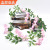 Artificial Wisteria Strings Iron Wire Rattan Vine Wedding Landscaping Home Decorative Flower Vine the simulation cane