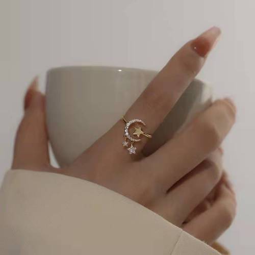 Xingyue Myth Light Luxury Japanese and Korean High-Grade Temperament Ring Opening Adjustable Special-Interest Design Ins Ring Female Fashion