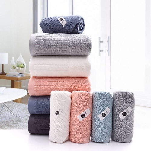 hanchen towel towel bath towel two-piece set household couple men and women absorbent gift box towel wholesale