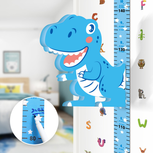 eva height stickers ins children‘s room cartoon wall stickers 3d stereo wall stickers spot wholesale new volume height wall stickers