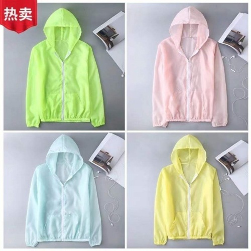 Sun Protection Clothing Women‘s New Pure Color Ultra-Thin Breathable Quick-Drying Ice Silk Sun Protection Clothing Outdoor Manufacturers Wholesale