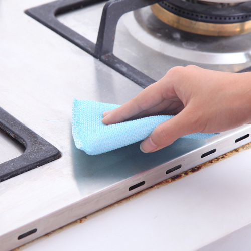 kitchen washing king cleaning cloth rag washing pot dish towel washing sponge scouring pad 4 pieces