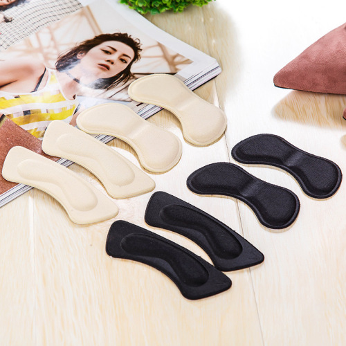 Foam Heel Grip Thickened Half Insole Forefoot Pad Women‘s Non-Heel Heel Grips Wear-Resistant Heel Sticker Heel Cushion Pad Adjustable Forefoot Pad