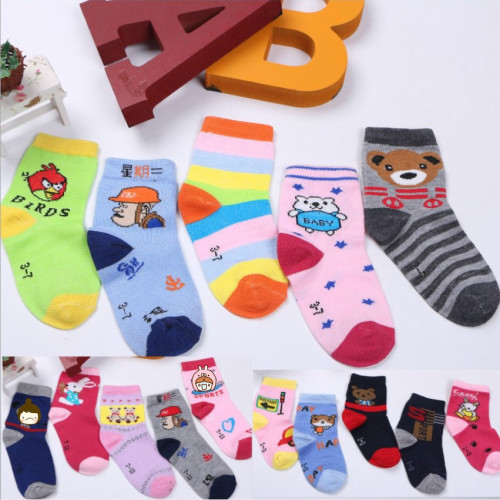 Autumn and Winter Children‘s Socks Multicolor Socks Boys and Girls Socks Children Toddler Baby Street Vendor Stocks