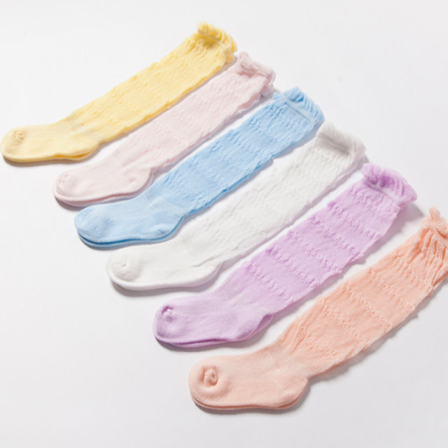 Yiwu Shopping League Buoyancy three Pairs of 3-Year-Old Mesh Bubble Stockings Children‘s Socks
