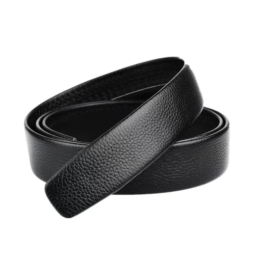 4.0pvc men‘s belt belt strip without buckle open edge covered headless belt body factory direct sales belt belt belt strip