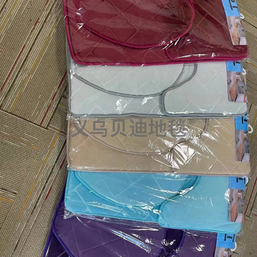 法兰绒压花三件套 砖块 压条纹详情2
